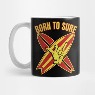 Born To Surf.Gift for surfers Mug